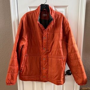 Mountain Khakis Men's Orange Puffer Jacket